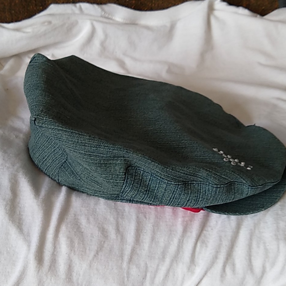 Women's button down flat cap - Picture 2 of 5